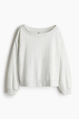 Sudadera off-the-shoulder - H&m фото 6
