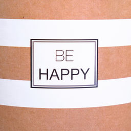 Набор круглых подарочных коробок 5 в 1 Крафт,15 15 15 - 23 23 25 см - Дарите счастье фото 3