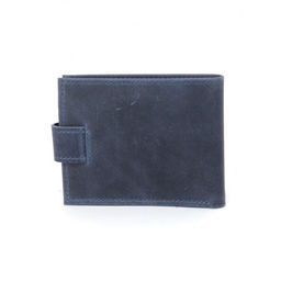 Портмоне мужское Croco-ПР-901 натуральная кожа 2 отд, 4 карм, синий крэйзи хорс (228) 263600  фото 2