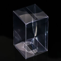 Цена за 5 шт. Складная коробка из PVC 7 х 7 х 12 см - UPAK LAND фото 2