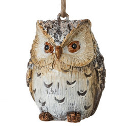 Изделие декоративное подвесное "Сова", L4 W4 H6 см, 2в.