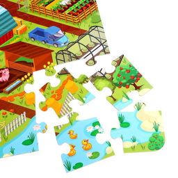 Набор напольный пазл с фигурками Моя ферма - Puzzle time фото 7