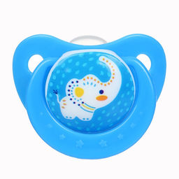 Пустышка ортодонтическая, с колпачком и держателем, от 0 мес.