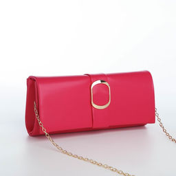 Сумка-клатч на магните, цвет розовый - Simaland фото 2