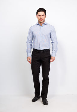 Сорочка мужская длинный рукав BERTHIER BGT015403/Fit-R(0-2)  фото 5