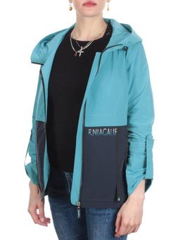 F2118 TURQUOISE Ветровка женская MAYYIYA (100% полиэстер) - Фабричный китай фото 7