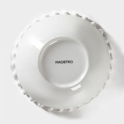Салатник Magistro Лакомка, 450 мл, d=15 см, фарфор, белый  фото 4