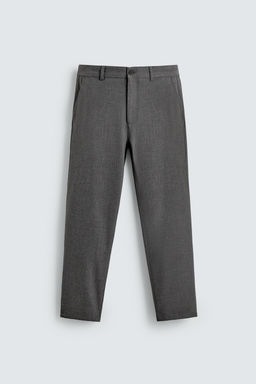 PANTAL?N CHINO ESTRUCTURA CONFORT / Gris / Natural - Zara фото 15