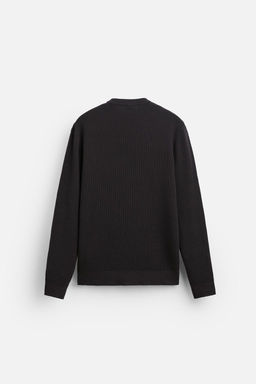 BASIC TEXTURED SWEATER - Zara фото 6