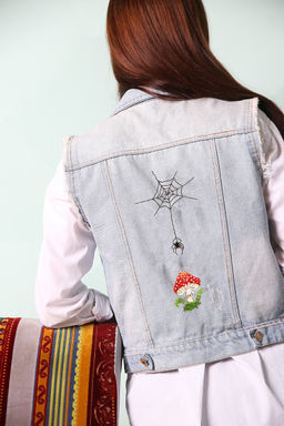 Набор для вышивания PANNA Живая картина JK-2205 Лесная история 4.5 х 5.5 см