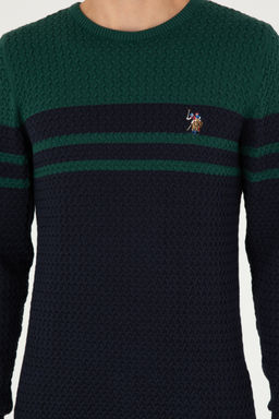 Мужской темно-синий свитер Неожиданная скидка в корзине - U.s. polo assn фото 17