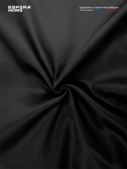 Наволочка 40х60 см, НС-4060/черный