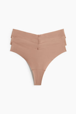 Pack de 3 bragas Brazilian efecto invisible - H&m фото 3