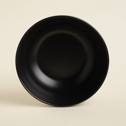 Тарелки глубокие SL Home «Дарк», d=18.5 см, набор 2 шт., фарфор, чёрные