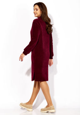 Платье ТАиЕР 1410 винный  фото 2