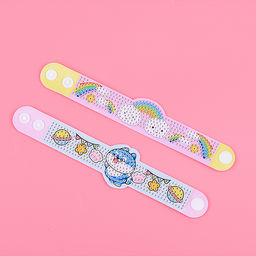 Браслет "Алмазная мозаика. Мультяшки" в коробке