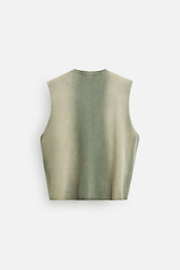 WASHED KNIT TANK TOP - Zara фото 8