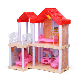 Дом для куклы "Котедж" с мебелью, в коробке