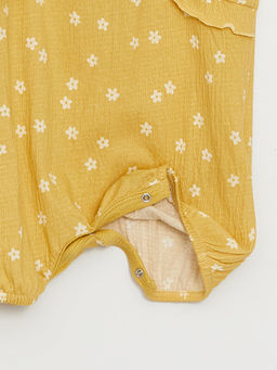 Kare Yaka ?i?ekli K?z Bebek Tulum - Waikiki фото 3