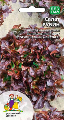 Салат РУБИН  Богат витаминами! Великолепный вкус оригинальных листьев!