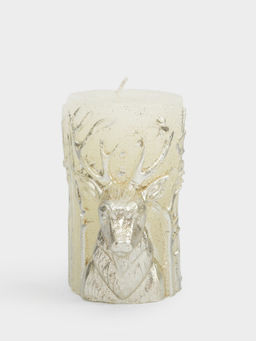 Свеча, 9 см, молочная, Олень, Deer - Anna lafarg фото 2