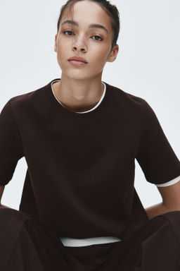 Camiseta interlock - H&m фото 10