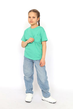 CRB wear/ CSKG 63794-37-397 Футболка для девочки,зеленый/Ex.Cherubino  фото 4
