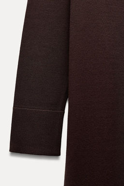 LONG PLAIN KNIT DRESS - Zara фото 7