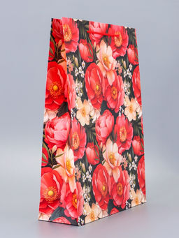 Цена за 2 шт. Пакет подарочный ламинированный Цветочная эстетика 33?42.5?10 см