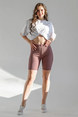 Велосипедки рубчик Кашкорсе 95% хлопок 5% лайкра - Оптима фото 40