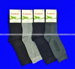 Цена за 12 пар. Байвей носки мужские артикул 508 с массажным эффектом 42-48 (фактически 41-45)  фото 25