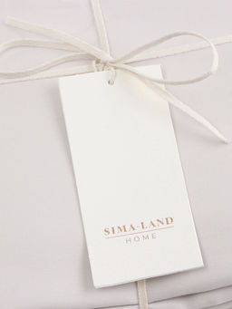Простыня евро-макси SL Home Beige 235280 см, сатин, хлопок 100% - Sima-land home фото 5