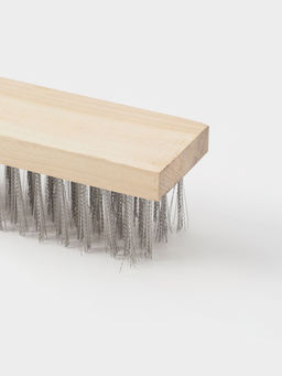 Щётка для пола с металлической щетиной, 40 см