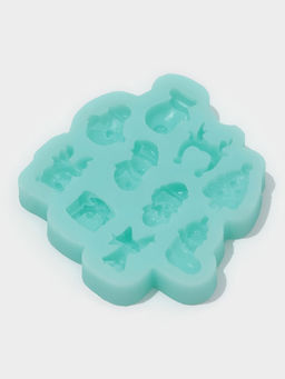 Молд для заливки Микс фигурок, силикон, 8?8 см, бирюзовый - Simaland фото 2