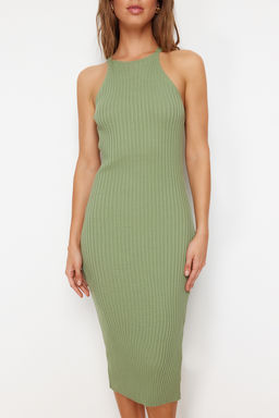 Mint 2li Midi Triko Basic H?rkal? Elbise TWOSS23EL00738