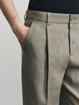 Брюки 100% лён premium / Zarina  фото 5