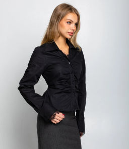 Блуза #КТ2695 (1), чёрный
