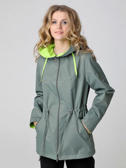 24142 Ветровка серо-зеленый