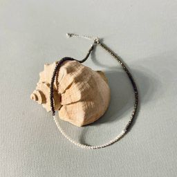 Бусы из Пирита и Жемчуга