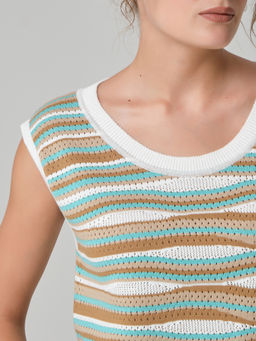 Джемпер вязаный - Marchello marchellini фото 6