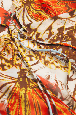 Blusa larga con lazada - H&m фото 3