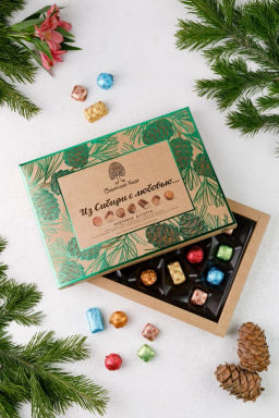 Набор конфет Из Сибири с любовью, 190 г