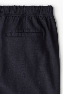 Pantal?n corto en mezcla de lino Relaxed Fit - H&m фото 4