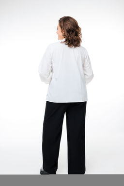 Блуза ANELLI 1323 белый фото 4