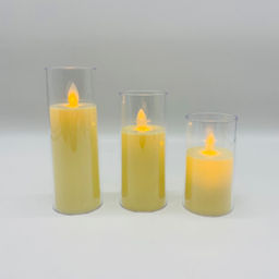 Свечка в колбе электронная 14 см 12 шт. в уп (арт. DYF) - Ип лебедев о.ю фото 4