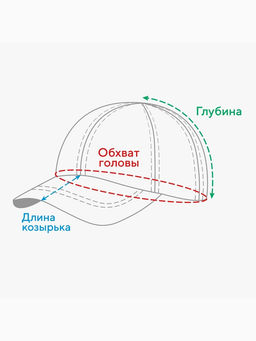 Кепка унисекс однотонная MINAKU, оранжевая, размер 58