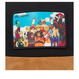 Бейсболка CAPSLAB арт. CL/NS4/1/CT/JIN Naruto Jinchuriki (черный / светло-коричневый)
