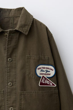 PATCH OVERSHIRT - Zara фото 3