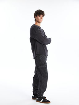 780 Jogger Erkek Kargo Jean Pantolon