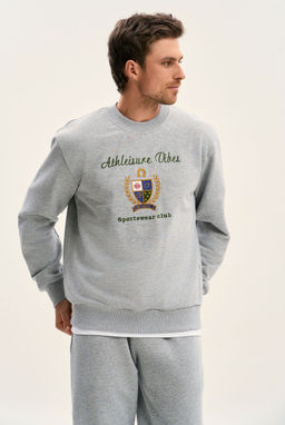 Спортивный костюм GO M3107E/50-04.176-182 серый меланж - Pirs фото 4